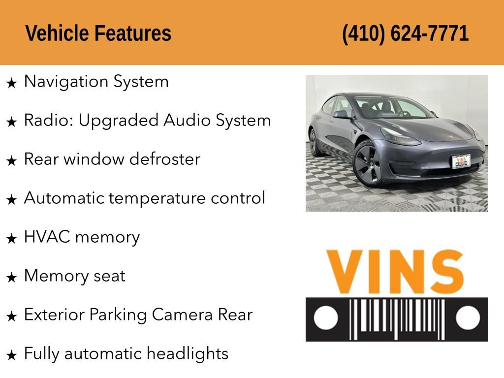 Used 2023 Tesla Model 3 Standard Range RWD image 5
