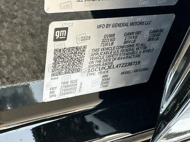 New 2026 Chevrolet Silverado 1500 High Country w/ Technology Package image 19