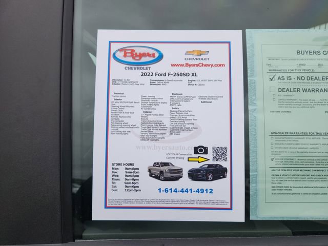 Used 2022 Ford F250 XL w/ Power Equipment Group AWD/4WD image 12
