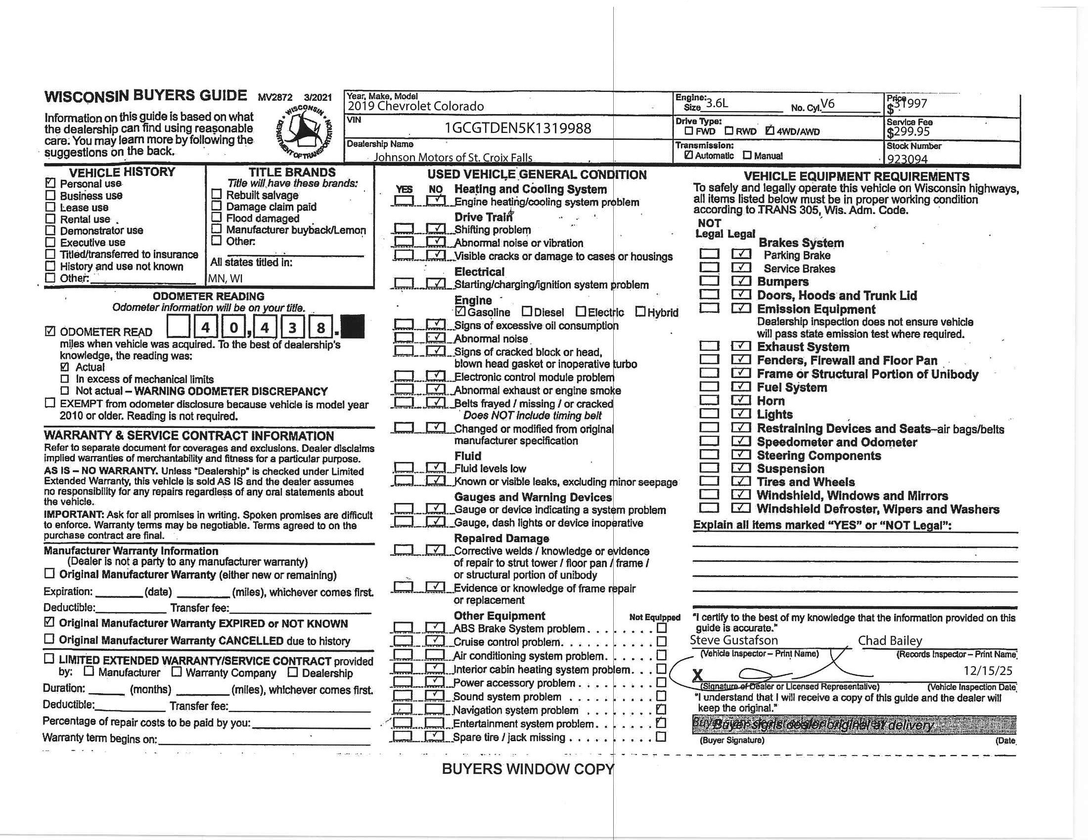 Used 2019 Chevrolet Colorado Z71 image 20