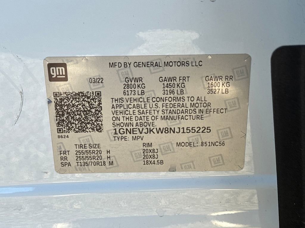 Used 2022 Chevrolet Traverse RS image 31