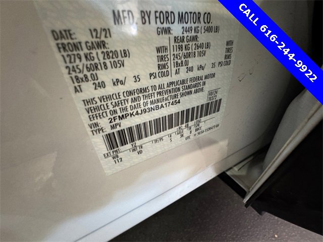 Used 2022 Ford Edge SEL w/ Convenience Package image 27