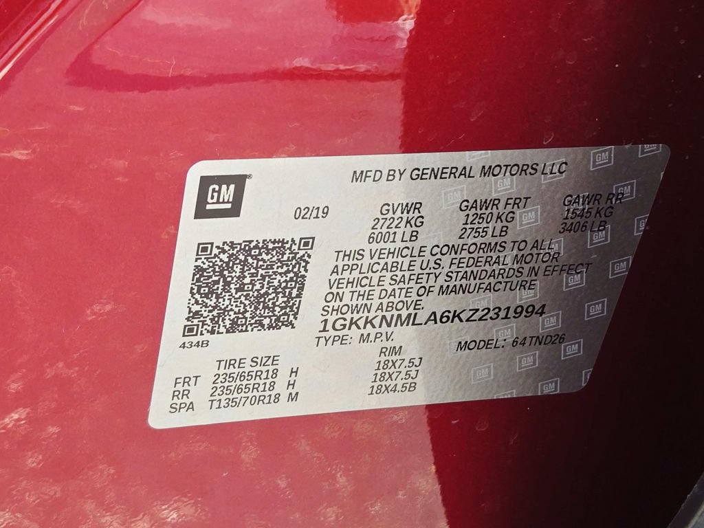 Used 2019 GMC Acadia SLT FWD image 40