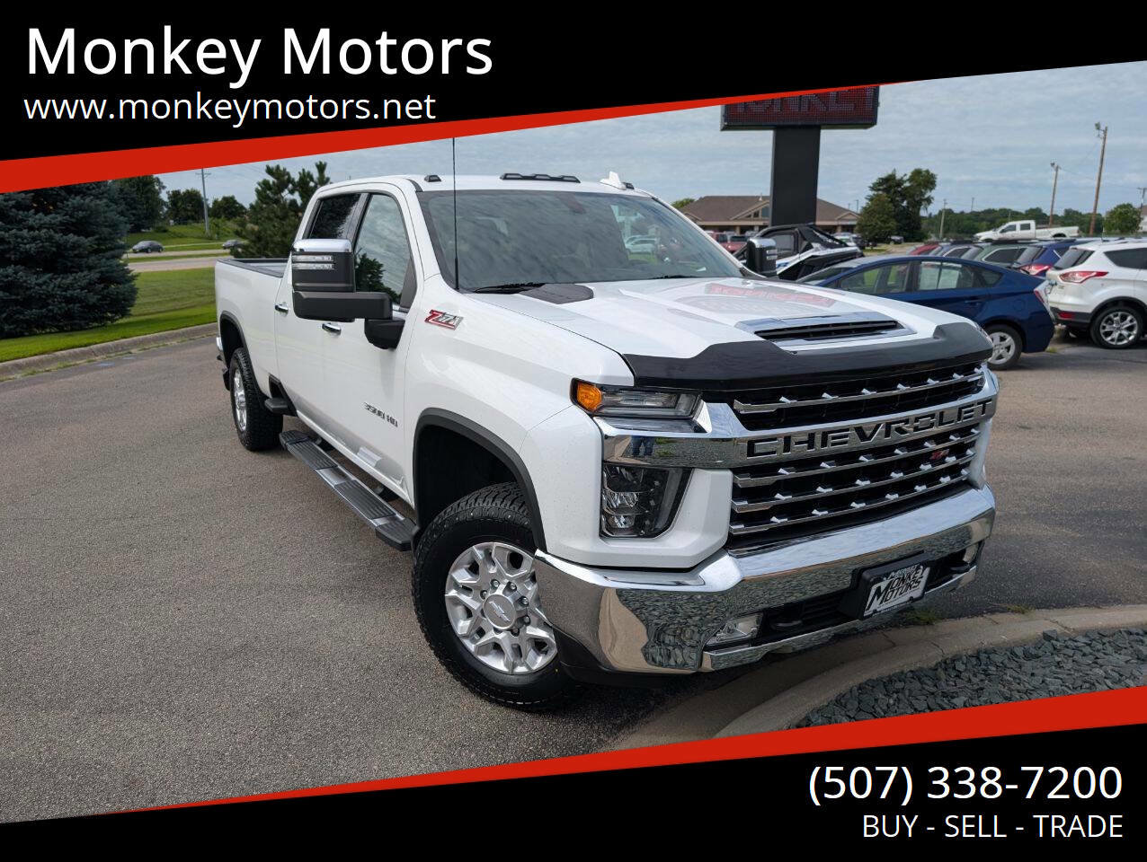 Used 2020 Chevrolet Silverado 3500 LTZ w/ LTZ Convenience Package image 1