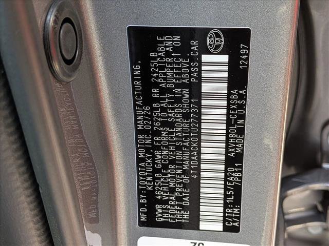 New 2026 Toyota Camry SE image 17