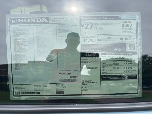 New 2027 Honda HR-V EX-L image 6