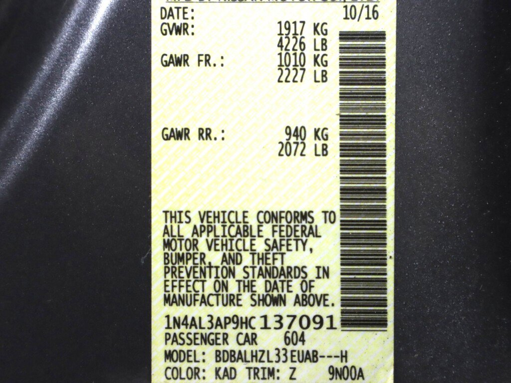 Used 2017 Nissan Altima 2.5 SR FWD image 38