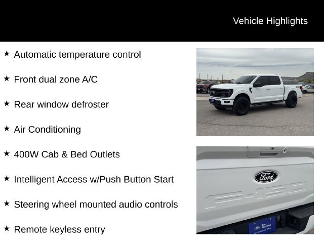 Certified 2024 Ford F150 XLT w/ Equipment Group 302A MID AWD/4WD image 16