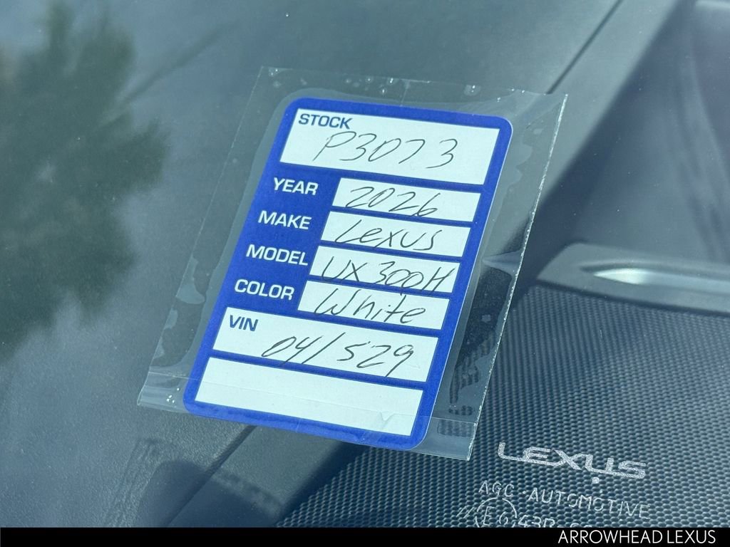 Certified 2026 Lexus UX 300h FWD w/ Accessory Package (Z1) image 36