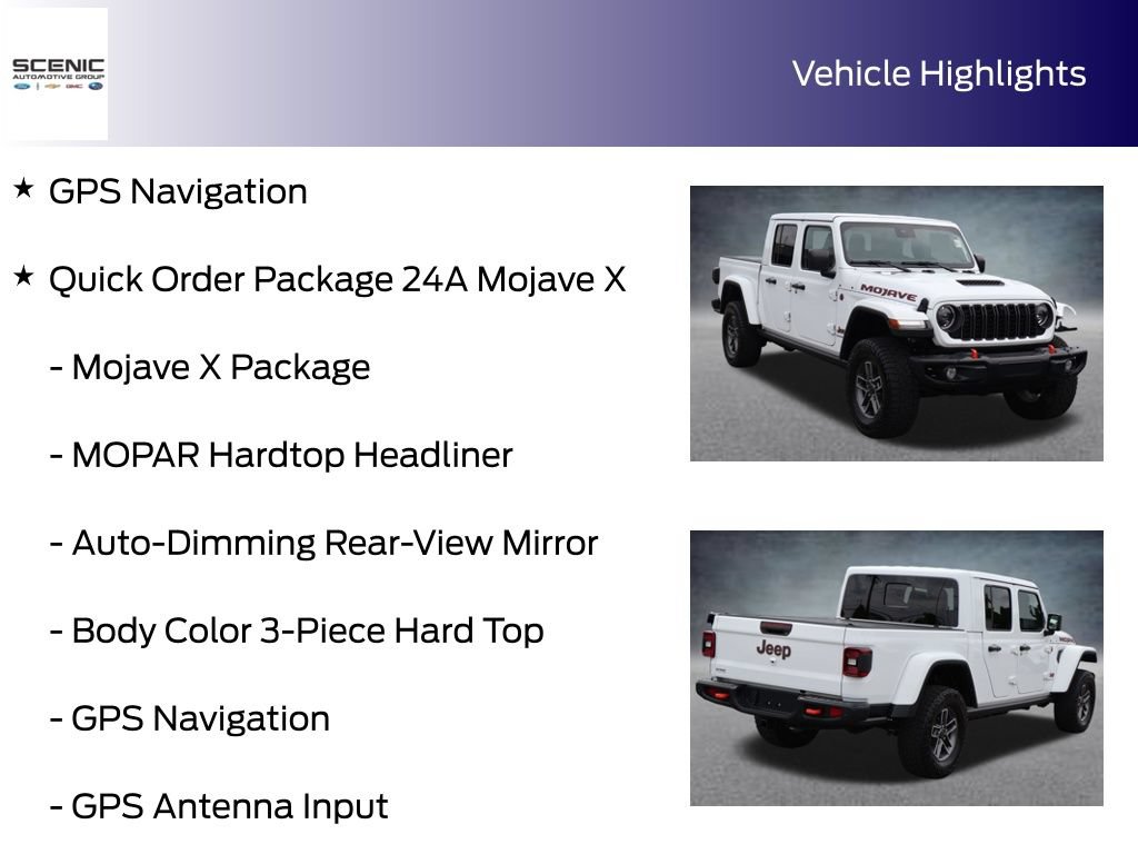 Used 2024 Jeep Gladiator Mojave AWD/4WD image 5