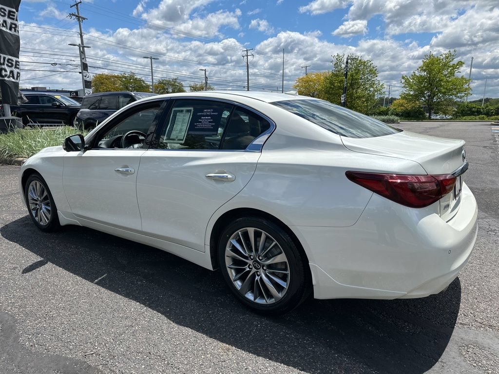 Used 2023 INFINITI Q50 Luxe w/ Cargo Package AWD/4WD image 4