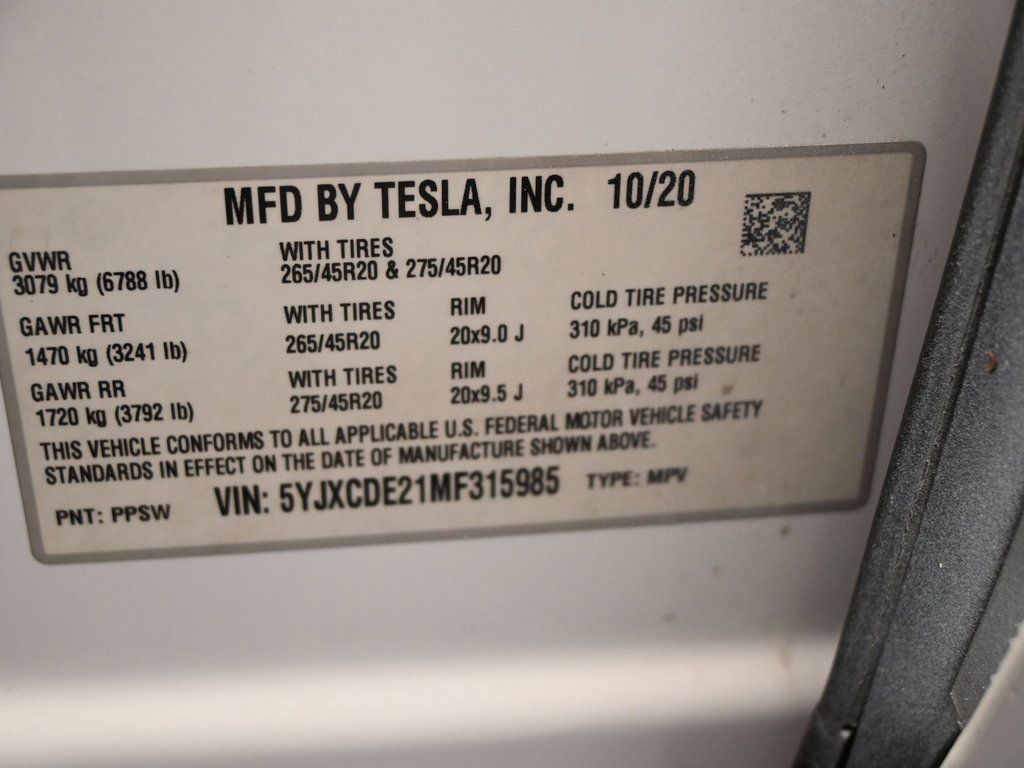 Used 2021 Tesla Model X Long Range image 8