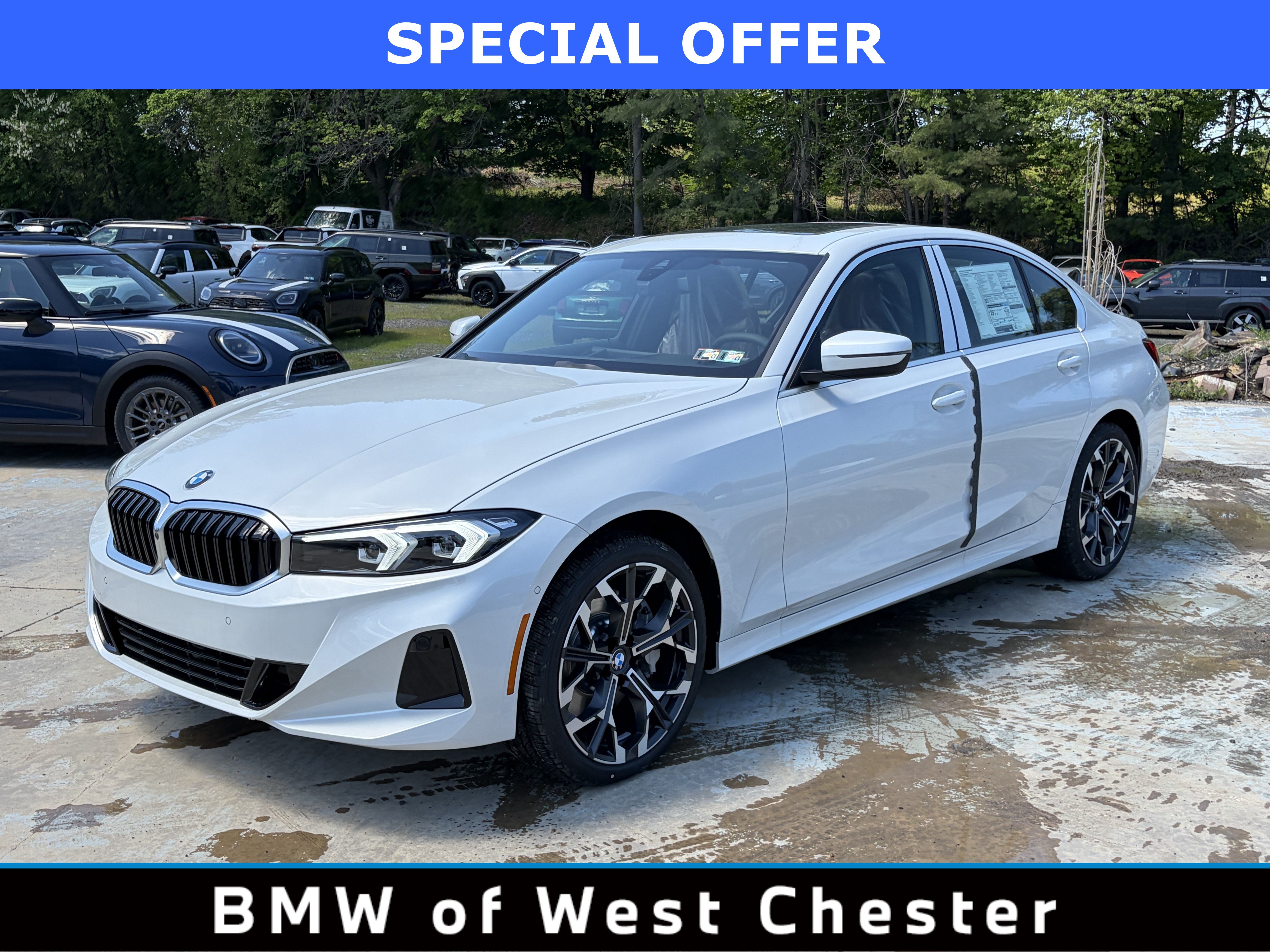 New 2026 BMW 330i xDrive Sedan w/ Premium Package AWD/4WD image 1