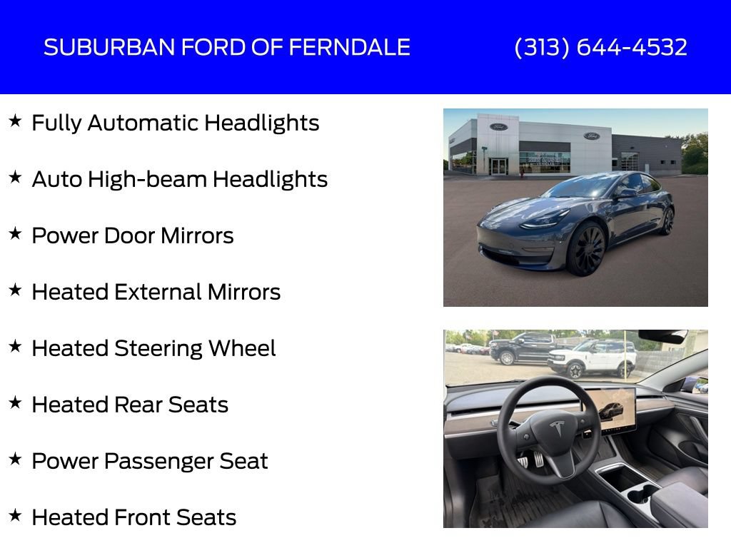 Used 2023 Tesla Model 3 Performance AWD/4WD image 8
