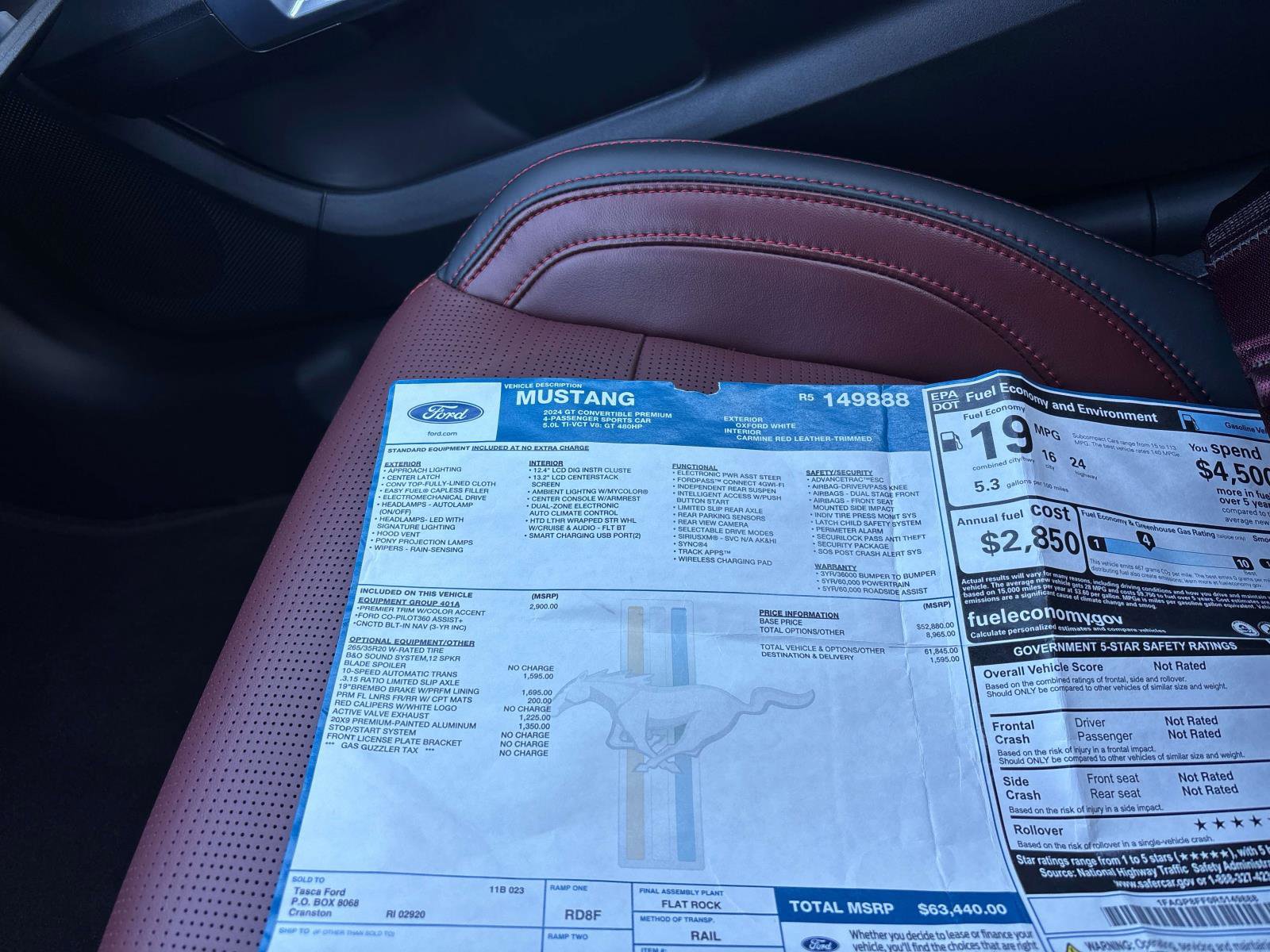 Used 2024 Ford Mustang GT Premium image 26