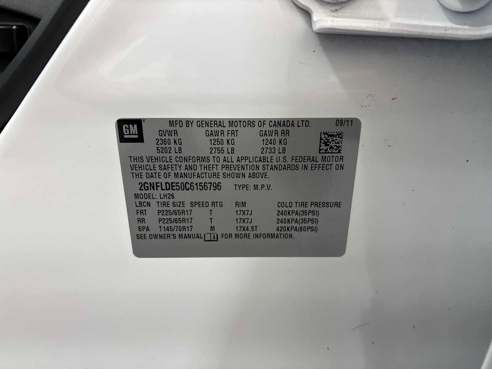 Used 2012 Chevrolet Equinox LT w/ Driver Convenience Package FWD image 11