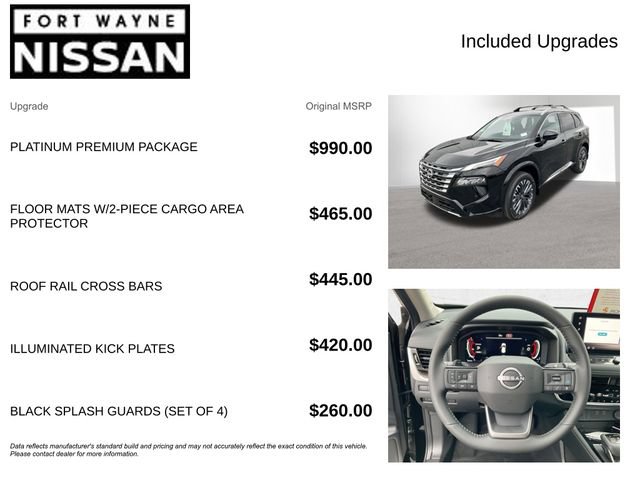New 2026 Nissan Rogue Platinum w/ Platinum Premium Package AWD/4WD image 4
