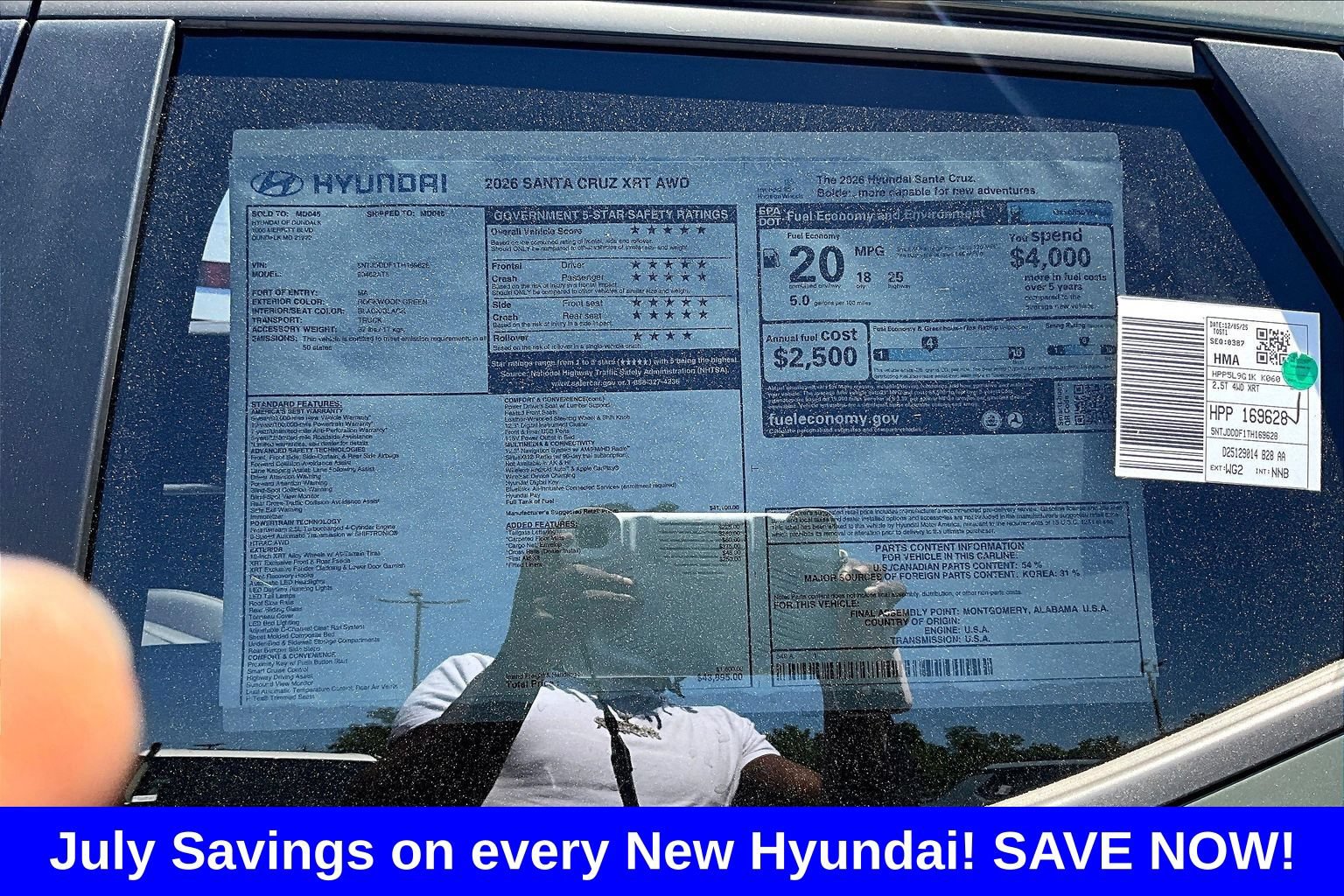 New 2026 Hyundai Santa Cruz XRT AWD/4WD image 17