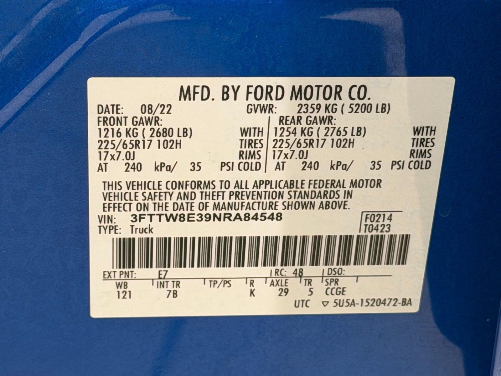 Used 2022 Ford Maverick XLT FWD image 23