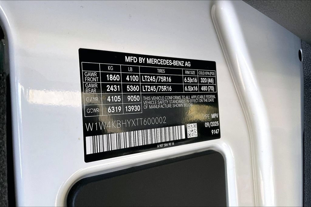Used 2026 Mercedes-Benz Sprinter 2500 image 28