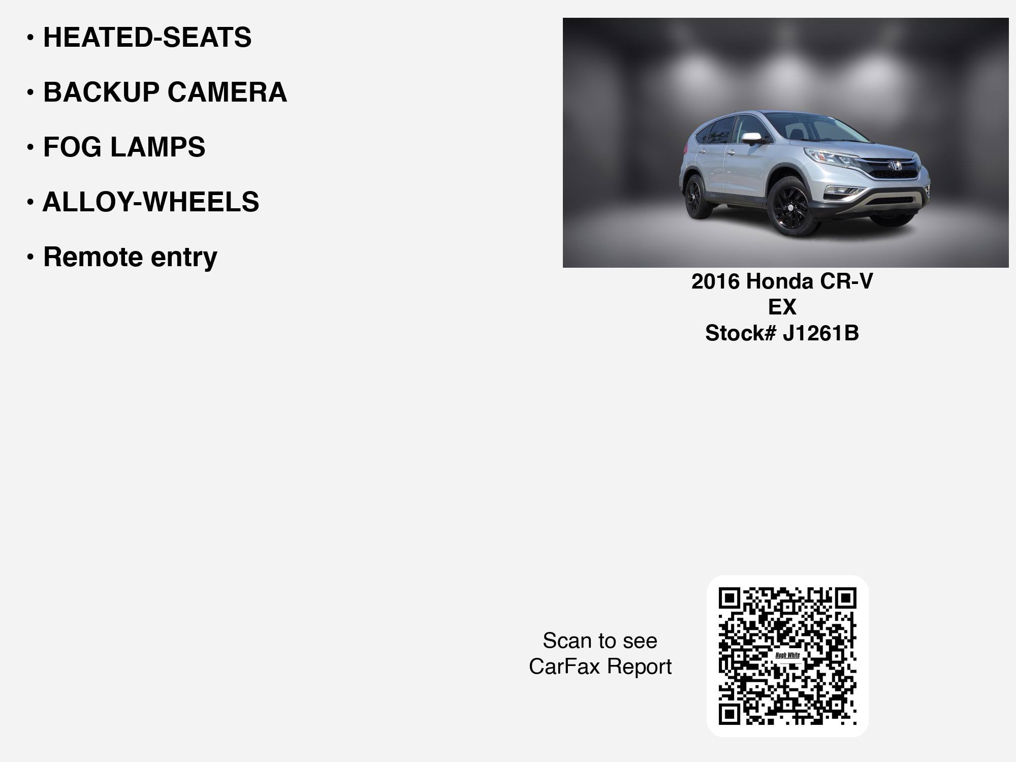 Used 2016 Honda CR-V EX image 7