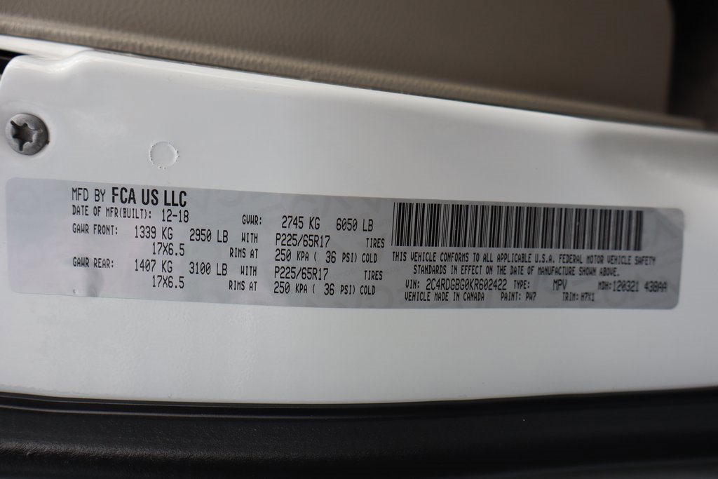 Used 2019 Dodge Grand Caravan SE image 43