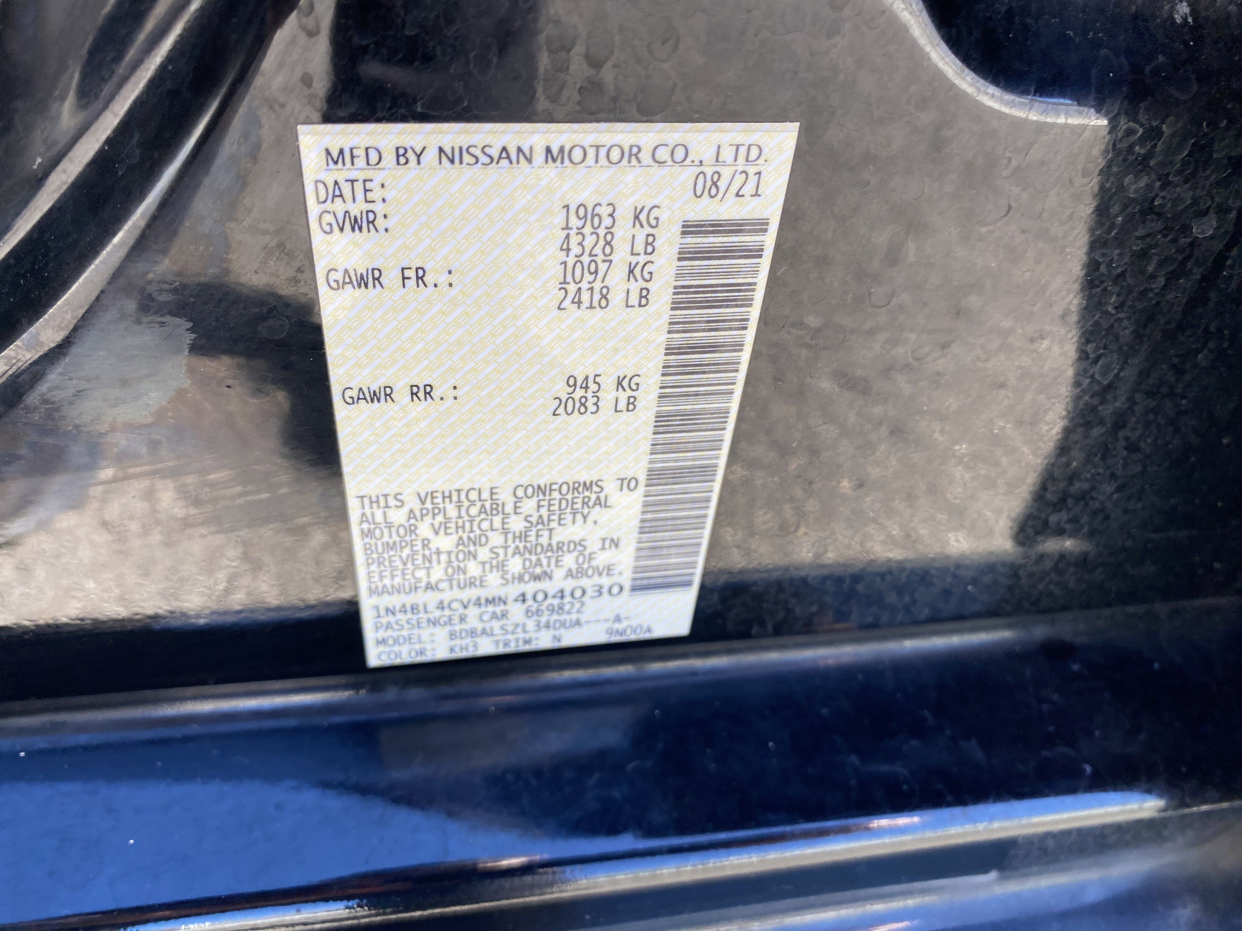 Used 2021 Nissan Altima 2.5 SR image 28