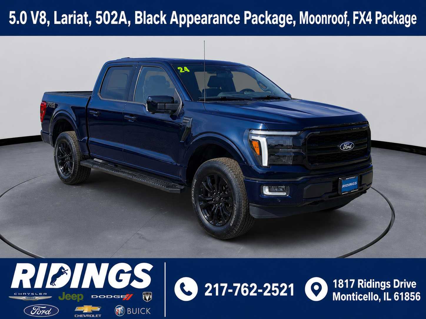 Used 2024 Ford F150 Lariat w/ Equipment Group 502A High