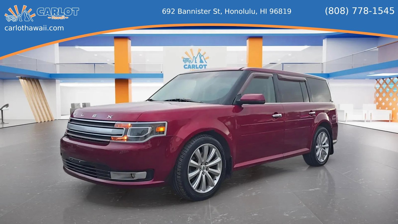 Used 2014 Ford Flex Limited w/ Equipment Group 302A AWD/4WD image 2