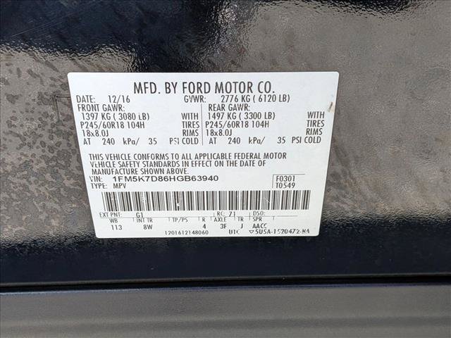 Used 2017 Ford Explorer XLT w/ Equipment Group 201A FWD image 25