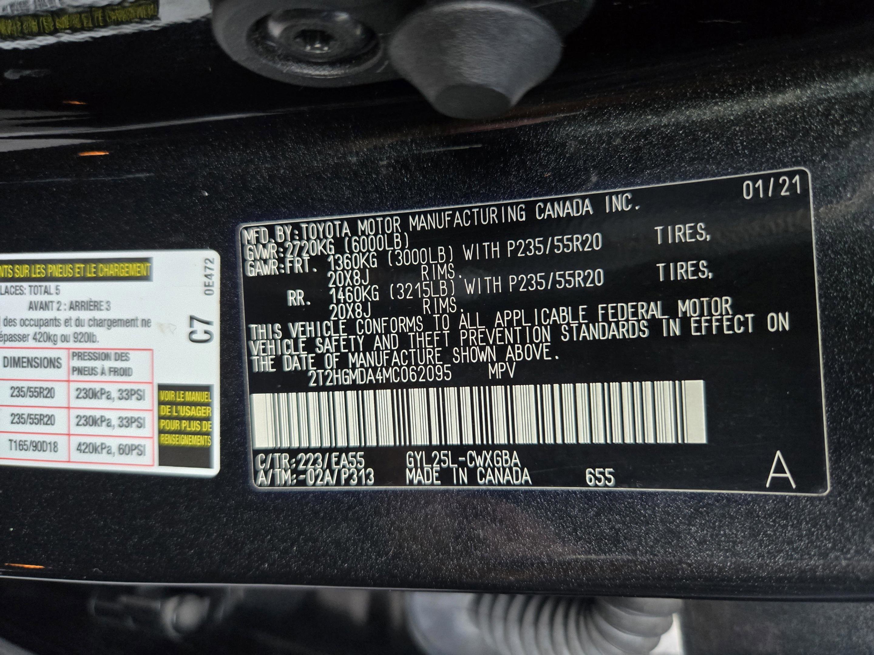 Used 2021 Lexus RX 450h AWD w/ Premium Package image 9