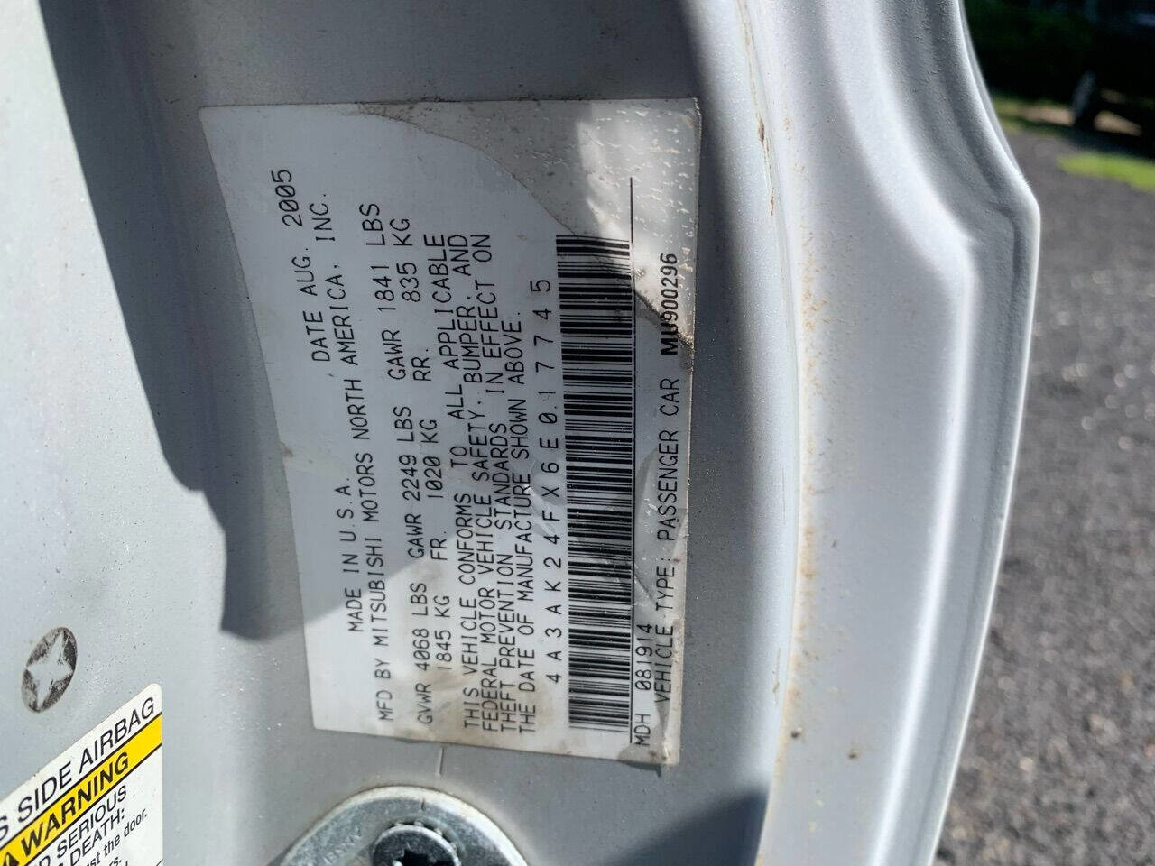 Used 2006 Mitsubishi Eclipse GS image 15