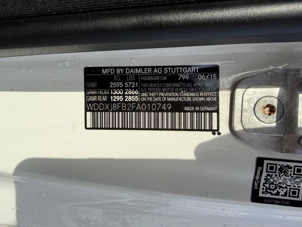 Used 2015 Mercedes-Benz S 550 4MATIC Coupe image 10