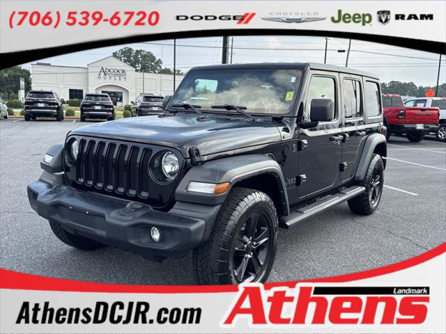 Certified 2021 Jeep Wrangler Unlimited Sport image 1