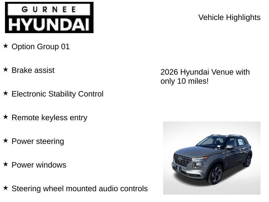 New 2026 Hyundai Venue SEL FWD image 7
