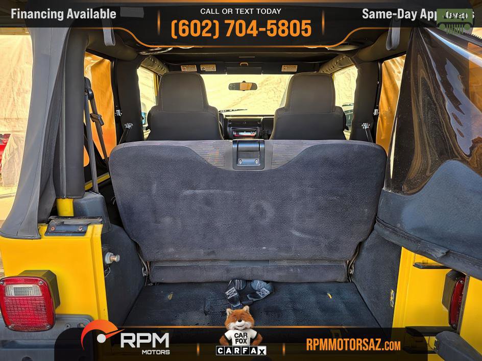 Used 2004 Jeep Wrangler X w/ Full Face Tire & Wheel Group image 21