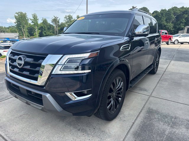 Used 2024 Nissan Armada Platinum w/ Captain's Chairs Package RWD image 3