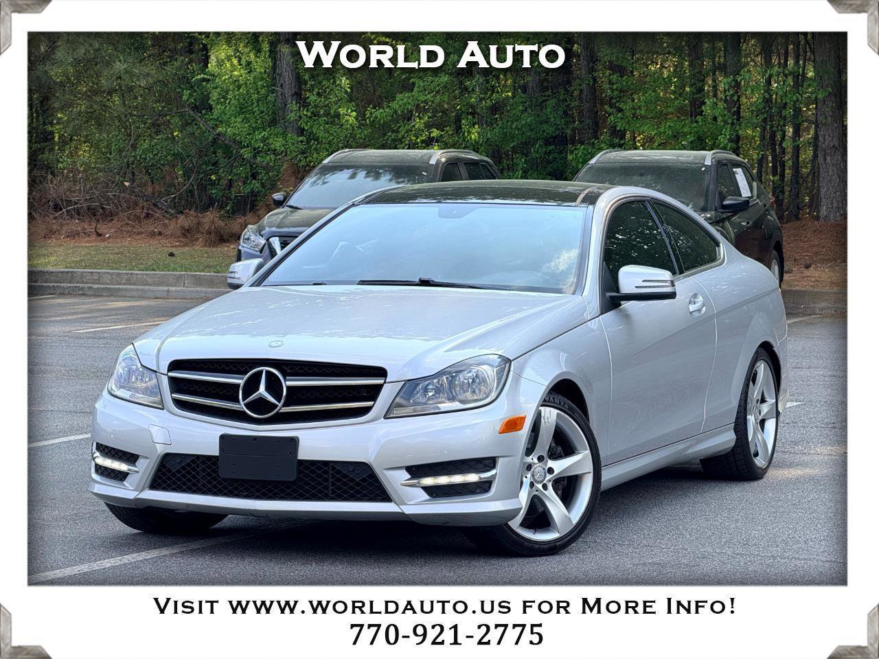 Used 2015 Mercedes-Benz C 350 Coupe