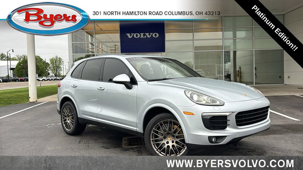 Used 2017 Porsche Cayenne Platinum Edition AWD/4WD image 1