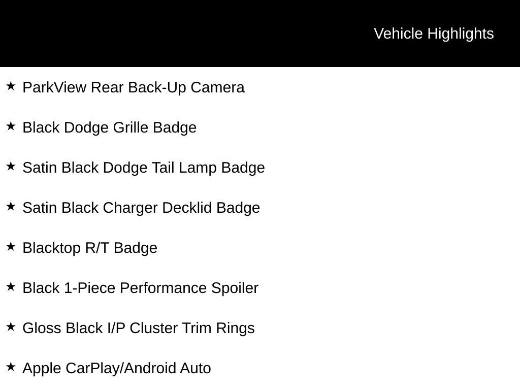 Used 2023 Dodge Charger R/T w/ Blacktop Package RWD image 6