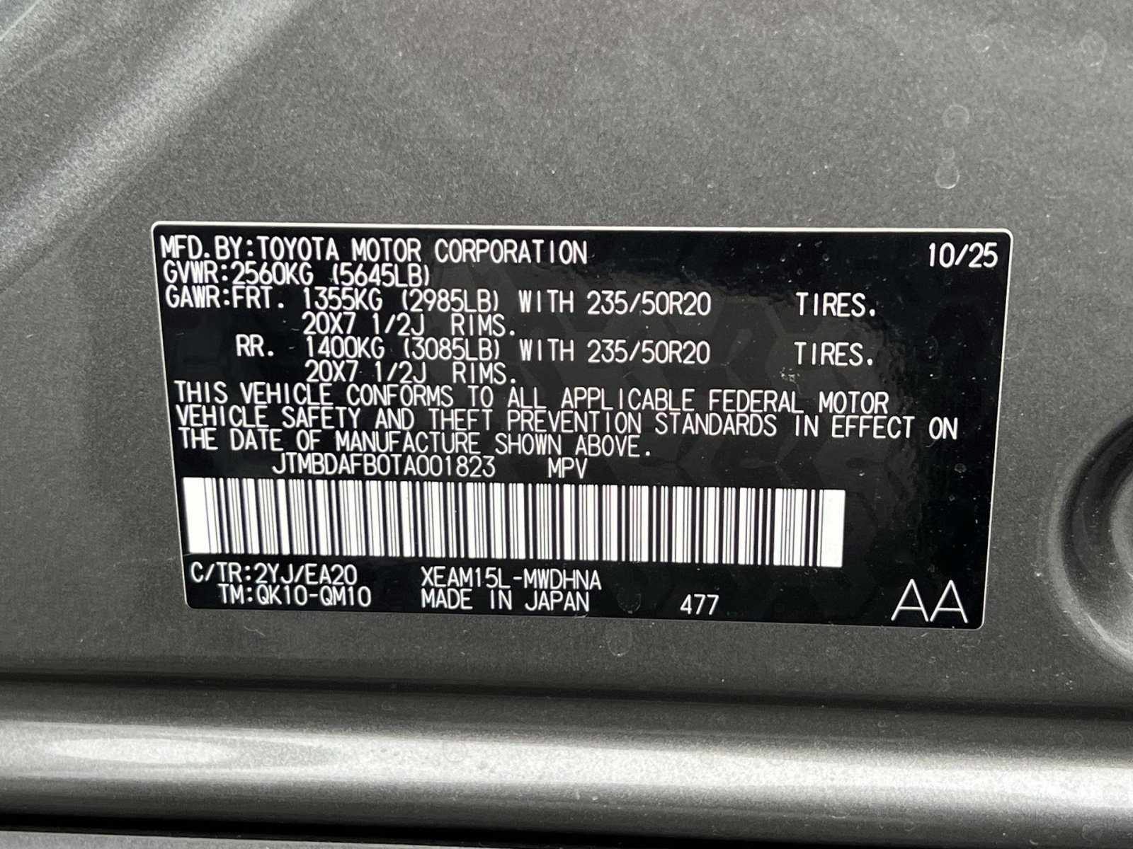 New 2026 Toyota bZ image 24