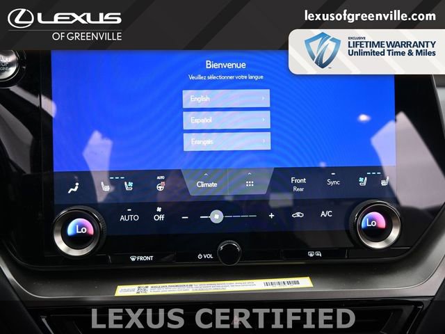 Certified 2025 Lexus TX 350 FWD w/ Technology Package image 13