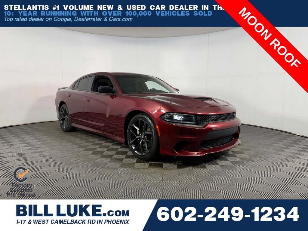 Certified 2023 Dodge Charger R/T w/ Blacktop Package RWD image 1