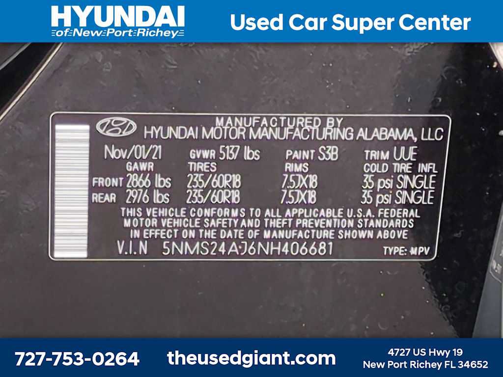 Certified 2022 Hyundai Santa Fe SEL FWD image 32