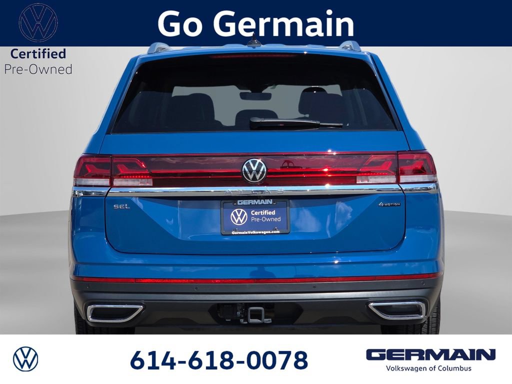 Certified 2025 Volkswagen Atlas SEL AWD/4WD image 9