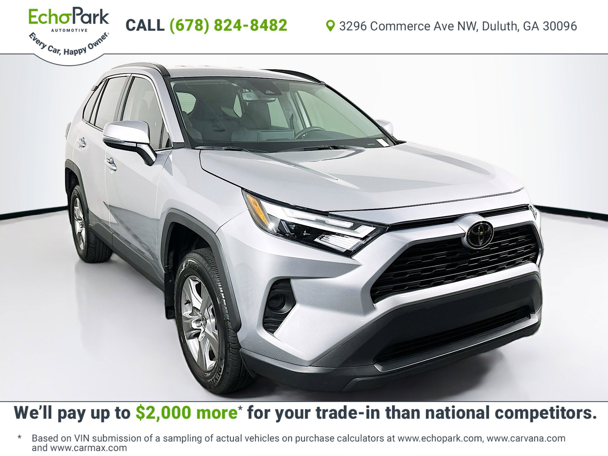 Used 2025 Toyota RAV4 XLE image 1