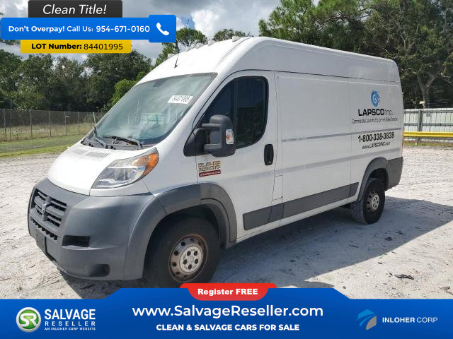Used 2015 RAM ProMaster 2500 w/ Interior Convenience Group