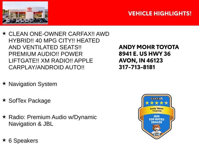 Used 2021 Toyota Venza XLE w/ Softex Package AWD/4WD image 2