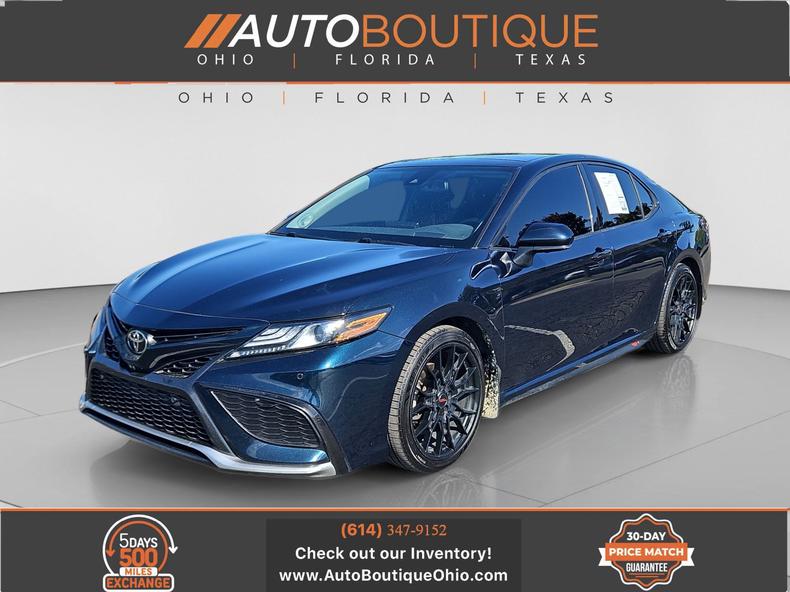 Used 2021 Toyota Camry XSE w/ Navigation Package AWD/4WD image 1