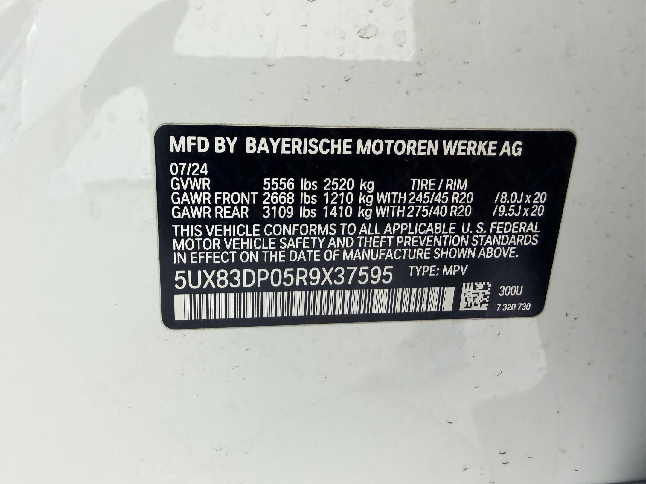 Certified 2024 BMW X3 M40i w/ Premium Package AWD/4WD image 18
